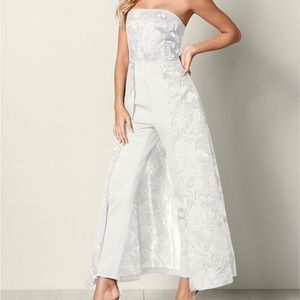 White Jumpsuit - Wedding, Shower, Bachelorette